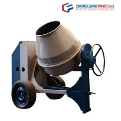 undefined - Mezcladora de 1.5 Bultos con Motor Eléctrico Weg Trifásico 4HP 220v 1800RPM