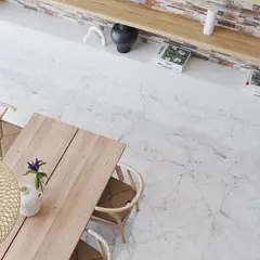 EUROCERAMICA - Piso Cerámico Clarity Blanco 60x60 Cm Caja 2.16 m2