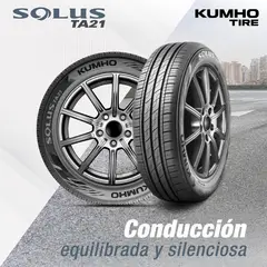 KUMHO - Llanta 235/65R17 104V Ta21 Ch Camioneta Suv Pavimento