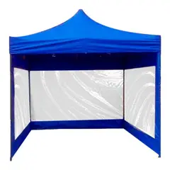 undefined - Carpa Paredes Ventana 3X3 Armable Plegable Impermeable Toldo Color Azul