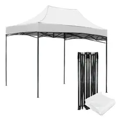 undefined - Carpa Toldo 2X3 Reforzado Plegable Impermeable Blanco