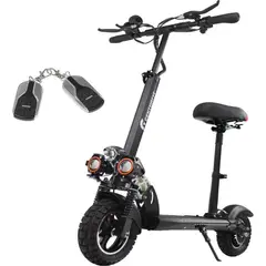 undefined - Scooter Monopatín Eléctrico Con Asiento Luz Led