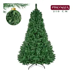 undefined - Árbol Navidad Artificial Frondoso Verde 2.10m
