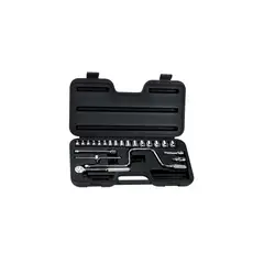 STANLEY - Juego 23 Piezas Copas 6-22 Mm Ratchet 3/8 Pulgada Ref 86-209