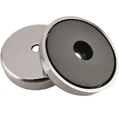 THE MAGNET SOURCE - Base Imantada Níquel 25Lb 51X6.3mm