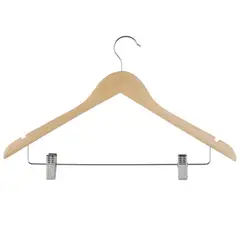 JUST HOME COLLECTION - Gancho de madera con pinzas