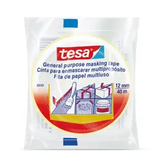 TESA - Cinta Enmascarar Multiproposito 40m x 12mm