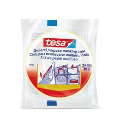 TESA - Cinta Enmascarar Multiproposito 40m x 24mm