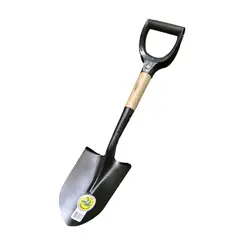 TRAMONTINA - Pala Redonda Pequeña Con Mango En Madera 45 Cm