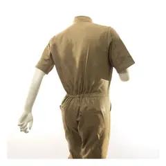 BAUKER - Overol Enterizo Manga Corta Caqui Talla S