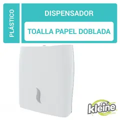KLEINE WOLKE - Dispesandor De Toallas De Papel En Z Plástico Blanco De 11x31x28 Cm
