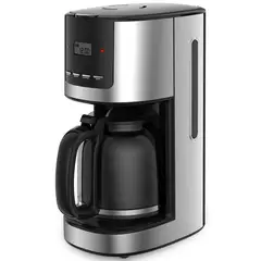 WURDEN - Cafetera con Filtro 1.8 Lts Gris/Negro