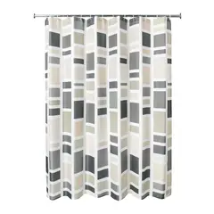 JUST HOME COLLECTION - Cortina Bano Poliester Urbano 178x180 cm