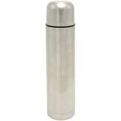 JUST HOME COLLECTION - Termo 1 Litro Acero Inoxidable Gris