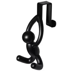 UMBRA - Setx2 Ganchos Cocina Buddy Negro