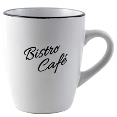 JUST HOME COLLECTION - Mug 12 Onzas Palabras Blanco