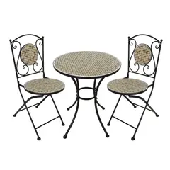 JUST HOME COLLECTION - Mesa Mosaico Curaiva 60Cm