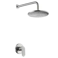 SENSI DACQUA - Grifería Ducha Plato Nickel