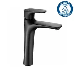 SENSI DACQUA - Grifería Lavamanos Monocontrol Alta Brush Gold Vittorio