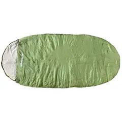 KLIMBER - Saco Dormir XXL Ovalado Textil Verde