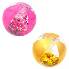 BESTWAY - Pelota Inflable Playa Glitter 41 cm