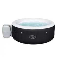 BESTWAY - Jacuzzi Spa Inflable Redondo Miami 4 Personas 180 X 66 Cm