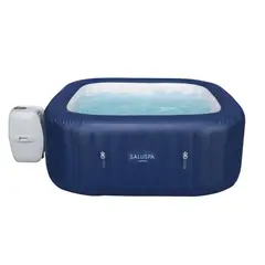 BESTWAY - Jacuzzi Spa Inflable Cuadrado Hawai 6 Personas 180 x 180 x 71 cm