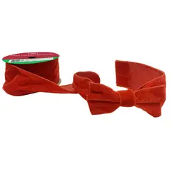 DEAR SANTA - Adorno para Árbol Navideño Cinta con Lazo Rojo 5 Metros