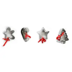 DEAR SANTA - Set Cortadores Galleta Navideños Surtido