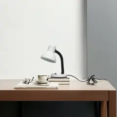 undefined - Lámpara Escritorio Piccola 1 Luz E27 Blanca