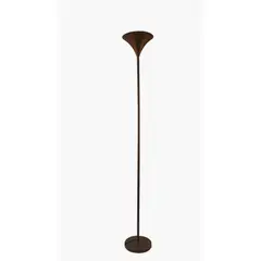 JUST HOME COLLECTION - Lámpara Pie Metal 1 Luz E27 Gris