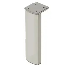 FIXSER - Pata Curve Alu. 150 mm Anod. Mate