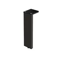 FIXSER - Pata Aluminio Laila 40 Mmx120 Mm Negra