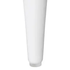 undefined - Pata Madera Conica 150 Mm Blanca Recta