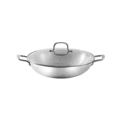 JUST HOME COLLECTION - Wok Acero Inoxidable 35.5cm