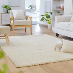 undefined - Tapete Soft Shag 120x170 Cm Beige