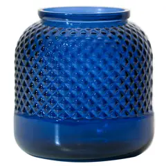 VIDRIOS SAN MIGUEL - Hurricane Diamante 19 Cm Azul
