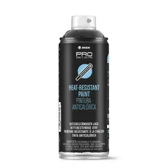 MONTANA COLORS - Aerosol Pro Alta Temperatura Negro 400ml