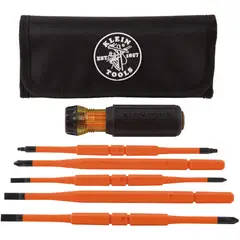 KLEIN TOOLS - Jgo Destornillador Aislado 8-En-1 Interc