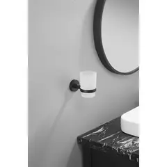 SENSI DACQUA - Porta Vaso Chicago Negro Mate
