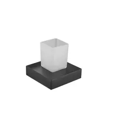 SENSI DACQUA - Porta Vaso New York Negro Mate