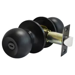 FIXSER - Cerradura Pomo Alcoba Negro