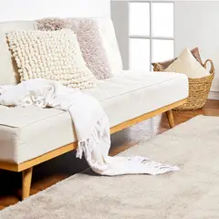 JUST HOME COLLECTION - Cojín Bergen 45x45 Blanco