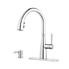 PFISTER - Grifería Lavaplatos Pull Down Cromo Raya