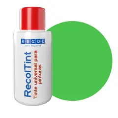 RECOL - Tinte Universal para Pintura y Esmalte Verde Vivo 60 ml