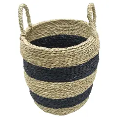 HOMY - Canasta Hierba Marina Chala 31x43x31cm Natural