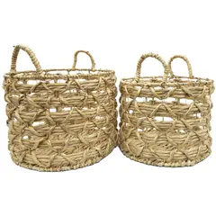 undefined - Canasta Jacinto De Agua Tanaca 38x28x38cm Natural