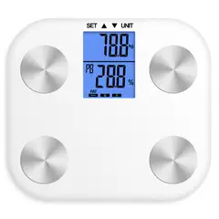 JUST HOME COLLECTION - Balanza Digital Med Peso Blanco