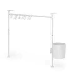 UMBRA - Set Organizador Pared para Cocina Blanco
