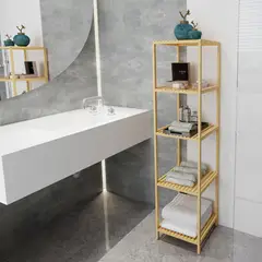 JUST HOME COLLECTION - Estante Bambú 36x36x146cm